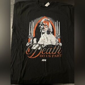 AEW Mariah May Black T-Shirt Size Large